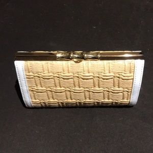 Elaine Turner bamboo clutch